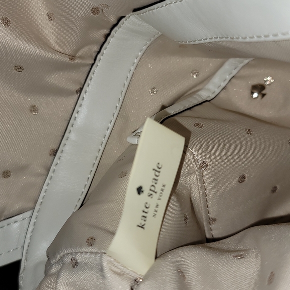 "KATE SPADE JUSTINE BOW TERRACE LEATHER CROSSBODY BAG - Picture 7 of 11